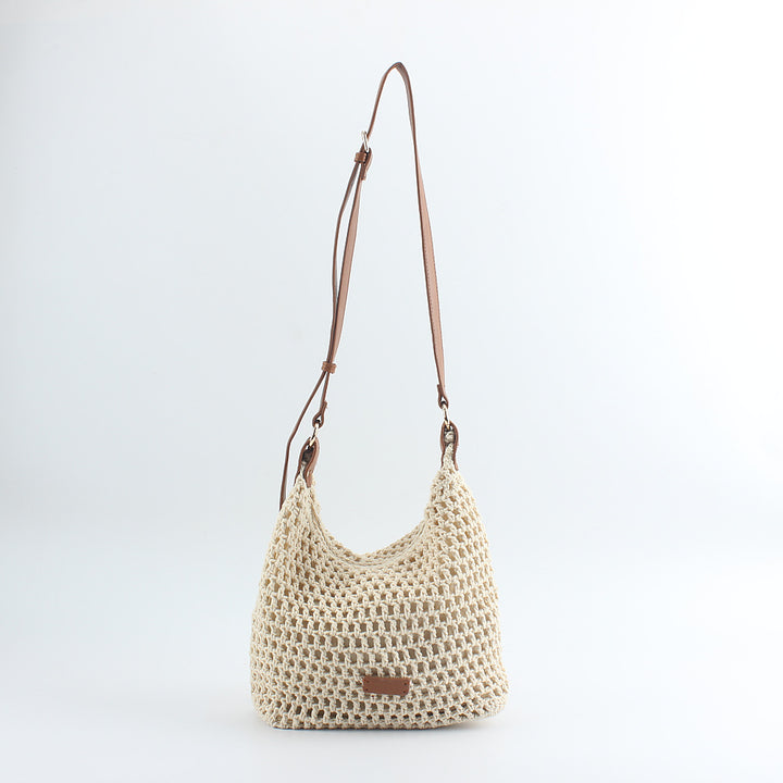 Handcrafted bucket crossbody bag Stornfield