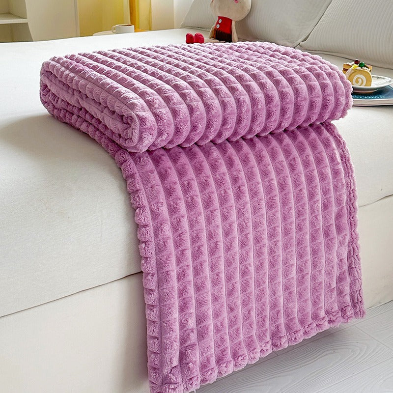 Ridge Textured Throw Blanket Stornfield