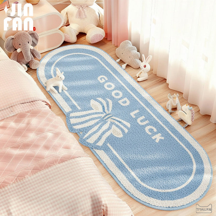 Decorative Bow-Shaped Area Rug