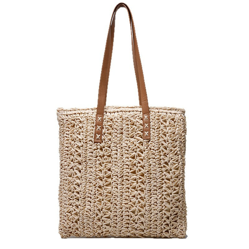 Hand-knotted tote bag made from natural materials Stornfield