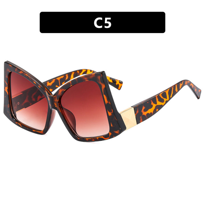 Women's oversized sunglasses with elegant square frame and protective UV protection Stornfield
