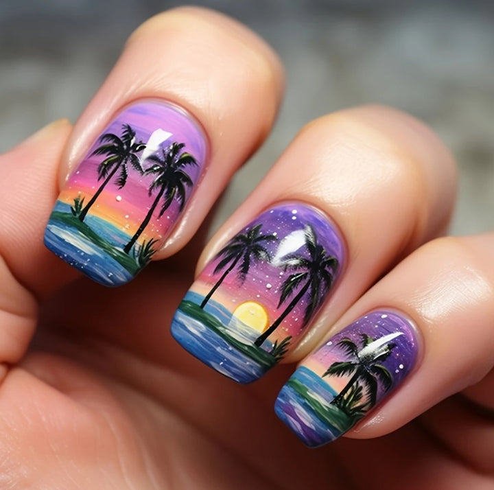 Floral Gradient Nail Art Kit Stornfield