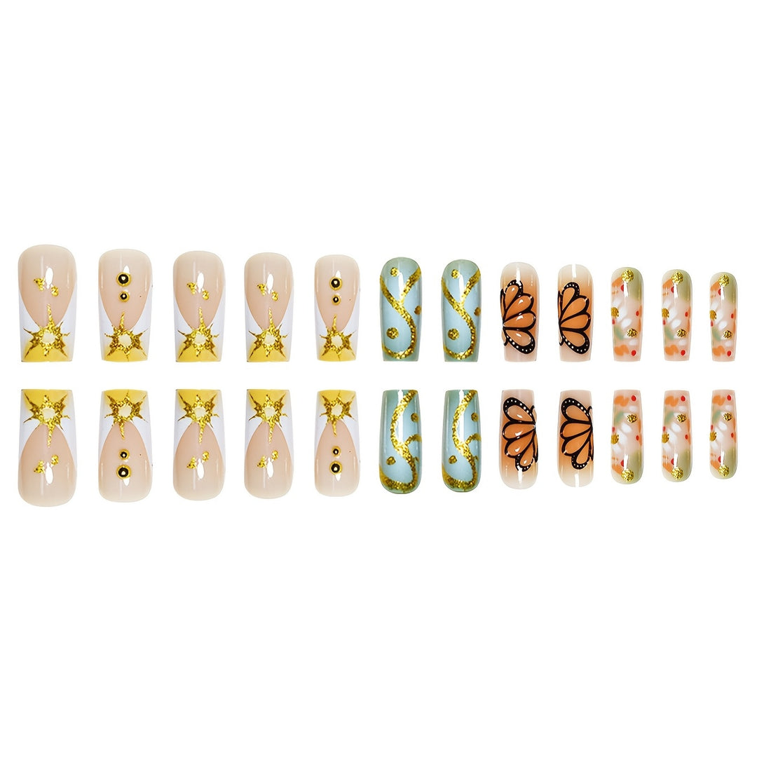 Creative Butterfly Design Nail Art Stornfield