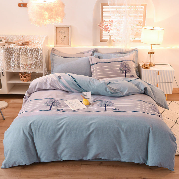 Luxury Striped Bedding Set