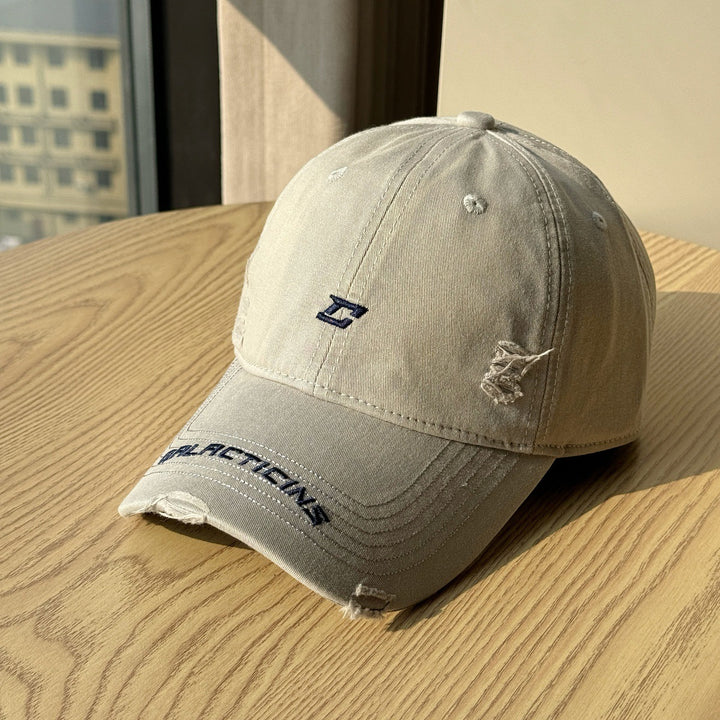 Men's Distressed Denim Baseball Cap Stornfield
