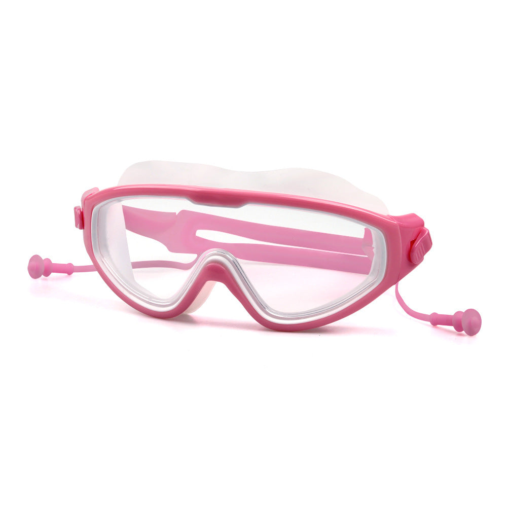 Waterproof swimming goggles with adjustable nose piece Stornfield