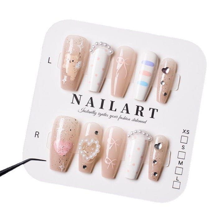 Creative Nail Art Set with Elegant Applications Stornfield