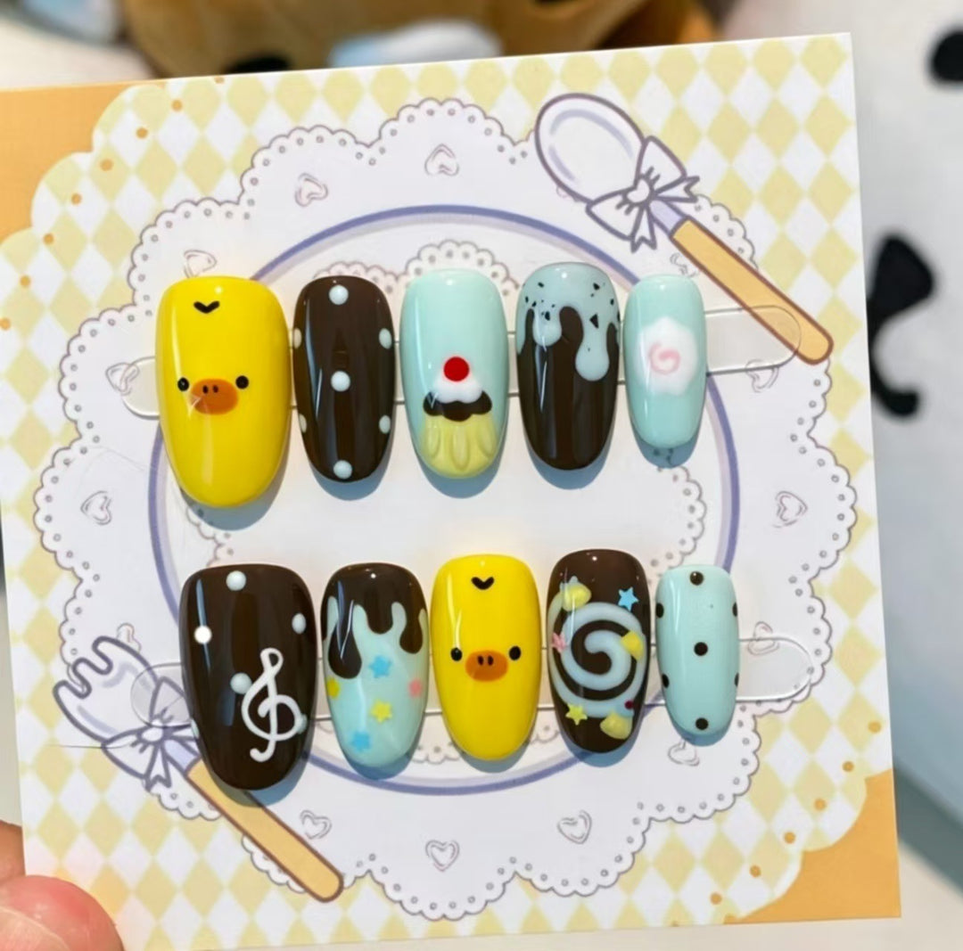 Artistic Press-On Nail Enhancements Stornfield