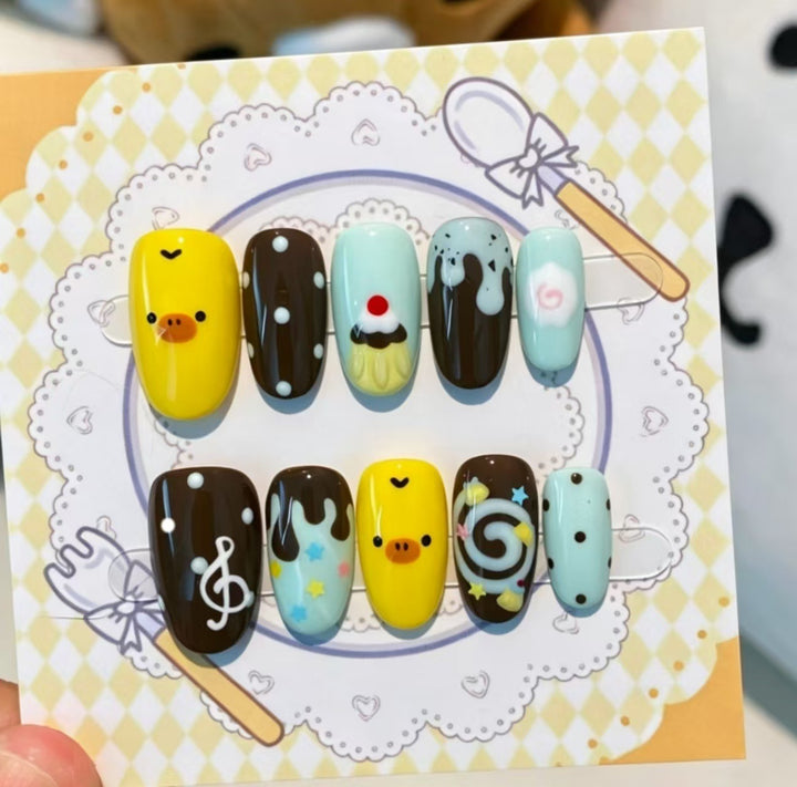 Artistic Press-On Nail Enhancements Stornfield