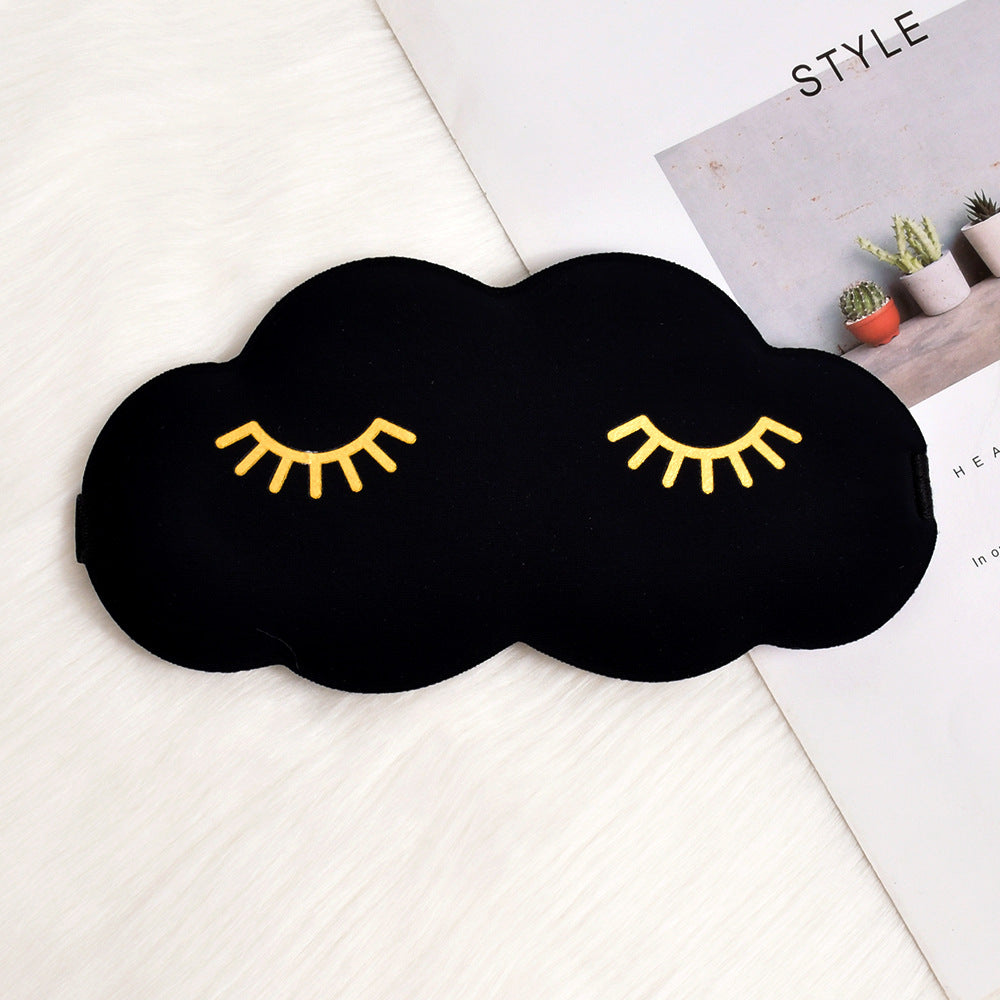 Women's cute cloud sleep mask made of memory foam with ergonomic padding and adjustable elastic band Stornfield