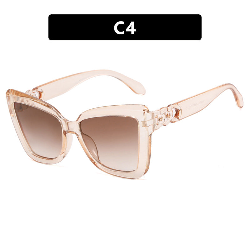 Women's trendy cat-eye sunglasses with sophisticated pattern Stornfield