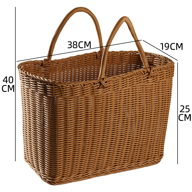 Unisex Large Storage Basket made of Woven Material Stornfield