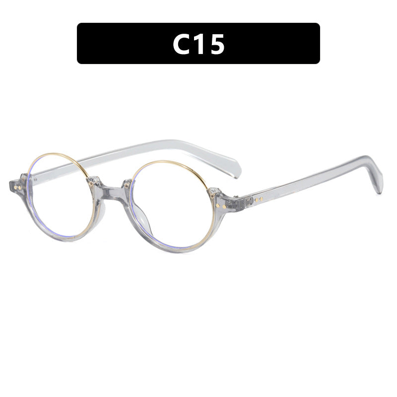 Women's round sunglasses with elegant plastic frame Stornfield
