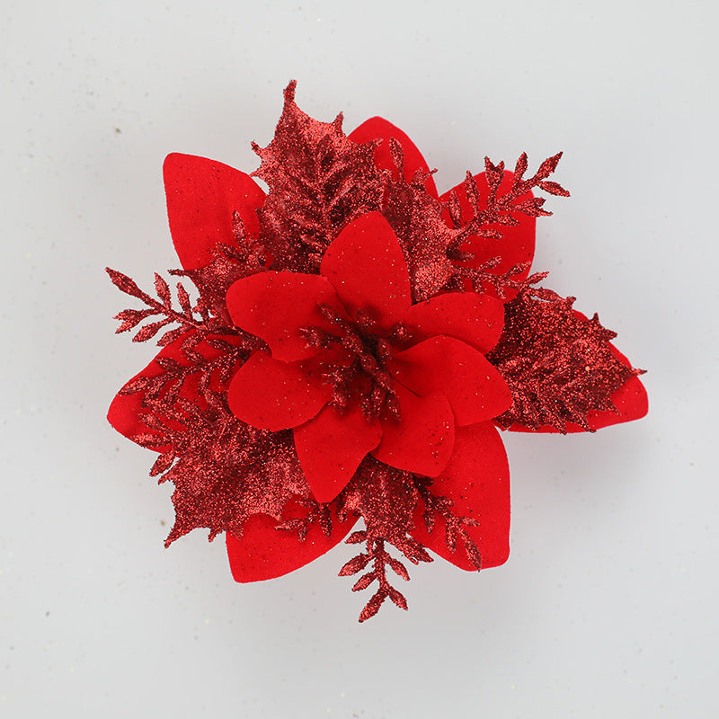 Decorative Glittering Floral Pin Stornfield
