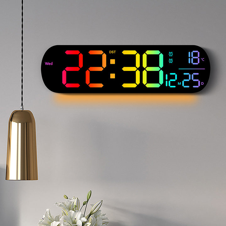 Digital LED Alarm Clock with Multifunctional Display Stornfield