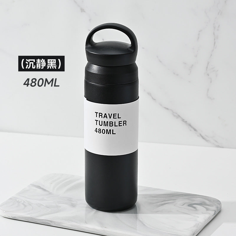 Women's premium insulated drinking bottle with ergonomic grip Stornfield