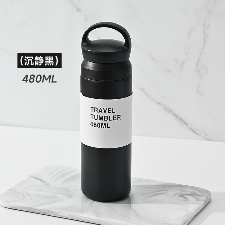 Women's premium insulated drinking bottle with ergonomic grip Stornfield