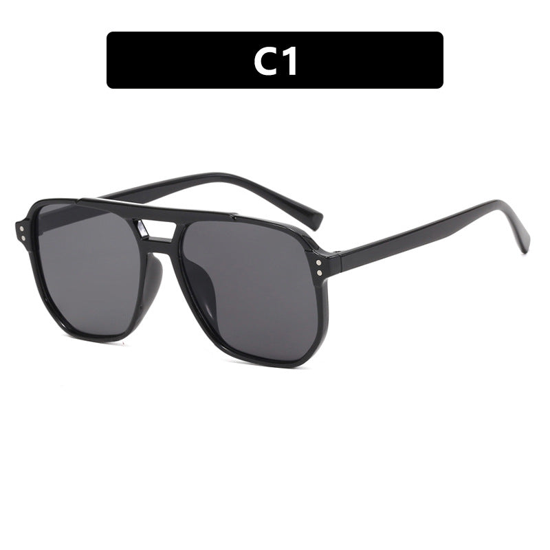 Women's oversized sunglasses with geometric design and UV protection Stornfield