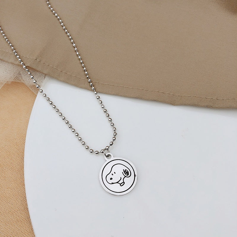 Outline Bear Pendant Necklace Stornfield