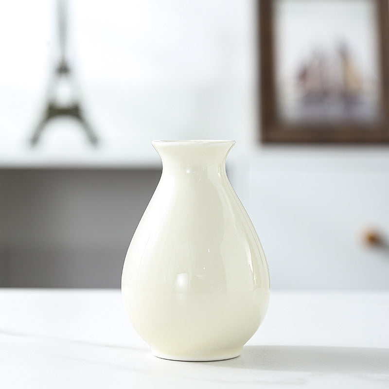 Contemporary Teardrop-Shaped Ceramic Decor Stornfeild