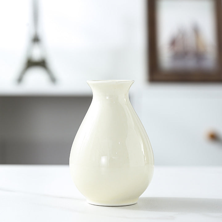Contemporary Teardrop-Shaped Ceramic Decor Stornfeild