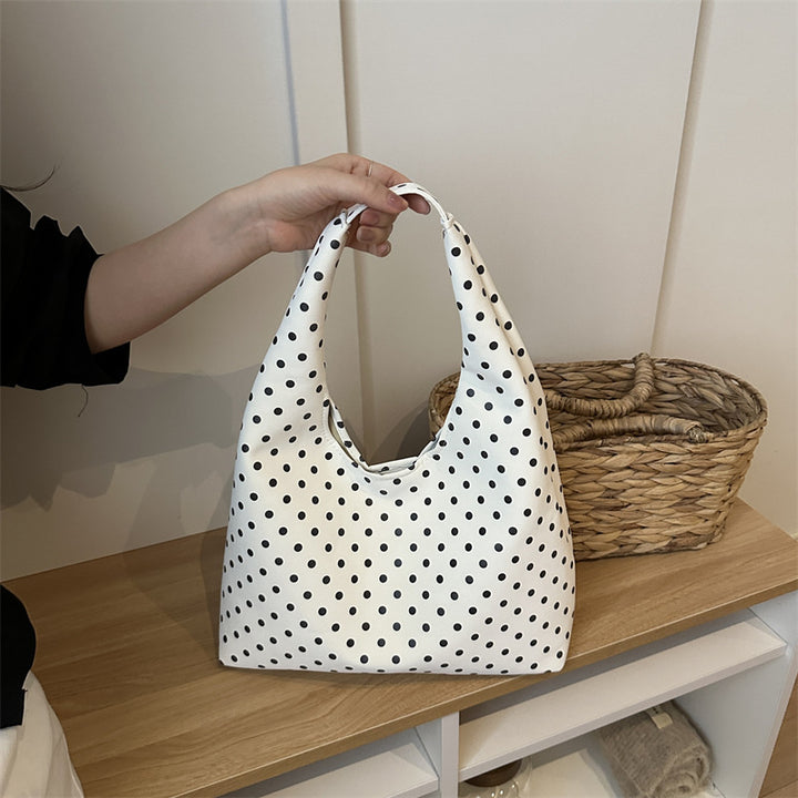 Polka Dot Hobo Bag