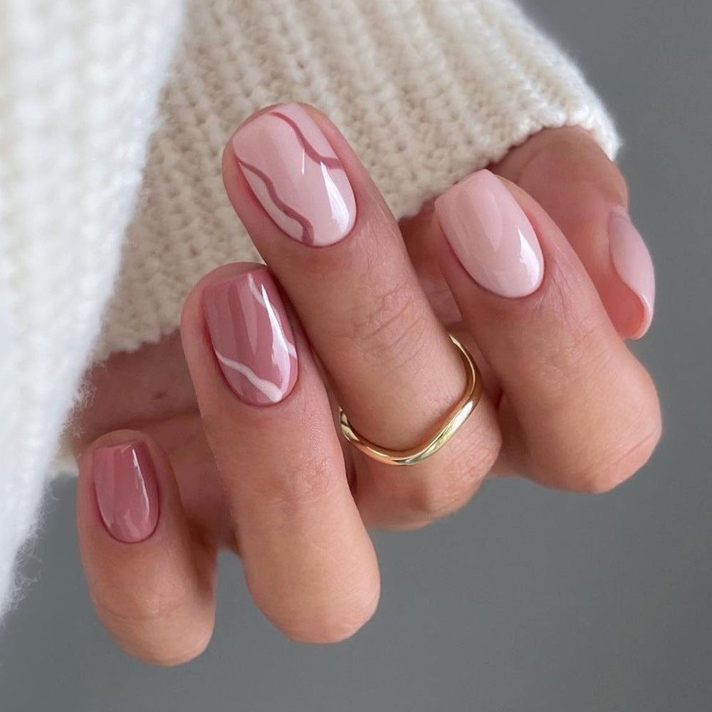 Creative Nail Art with Marble Design Stornfield