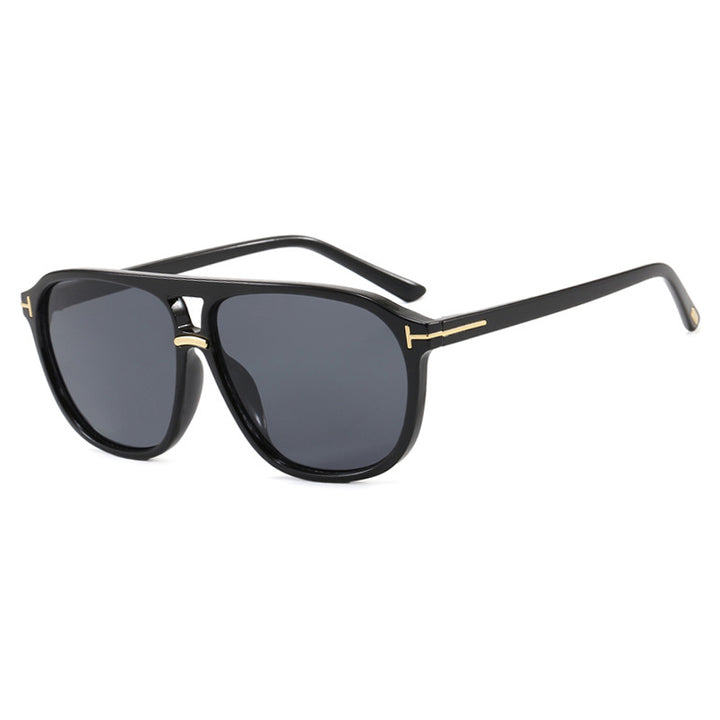 Women's square sunglasses with luxurious tortoiseshell pattern and polarized lenses Stornfield