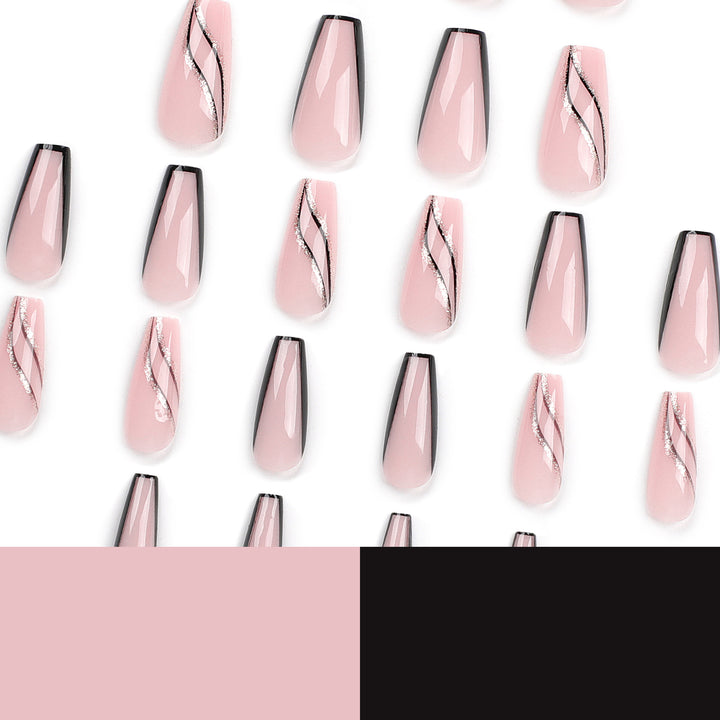Artful Nail Extensions with Elegant Design Stornfield
