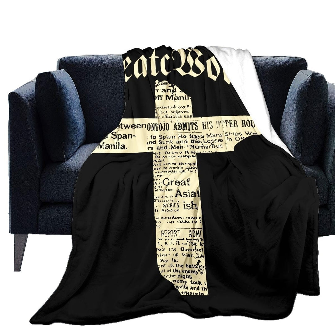 Graphic Novelty Fleece Blanket