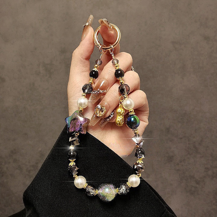 Decorative Beaded Charm Keychain Stornfield 1790135679