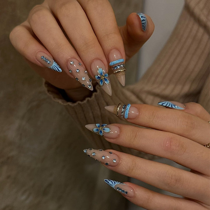 Themed 3D Nail Art Extensions Stornfield
