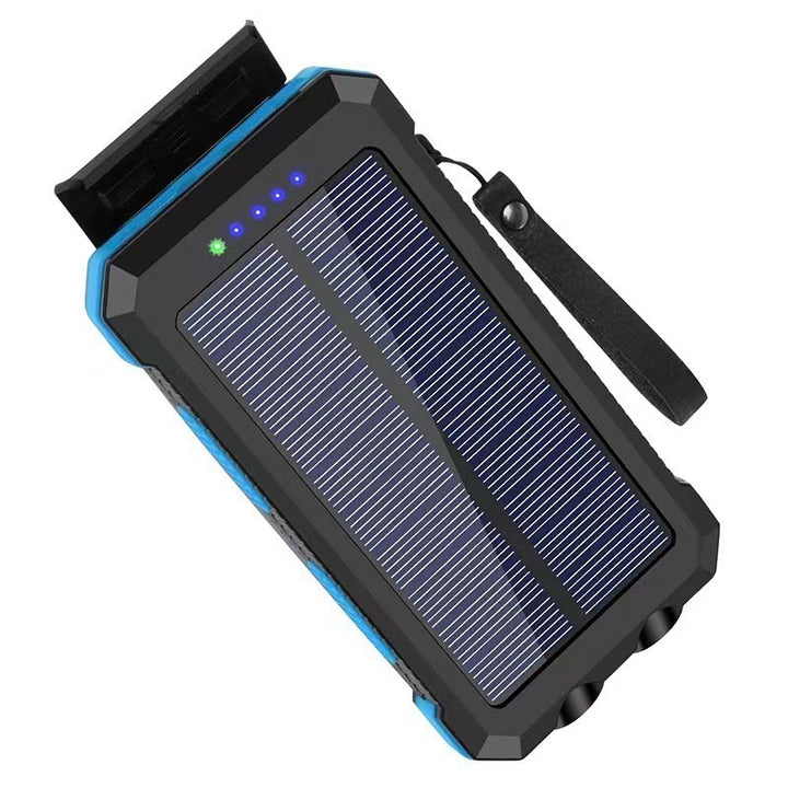 Robust Solar Power Bank with multiple charging connections Stornfield