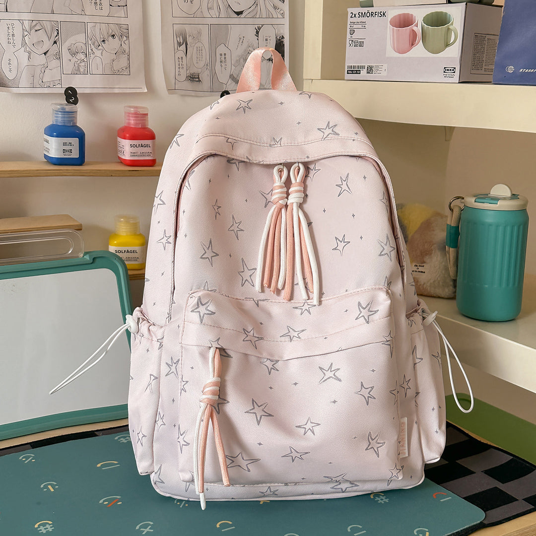 Star-Patterned Casual Backpack Stornfield 1791204705