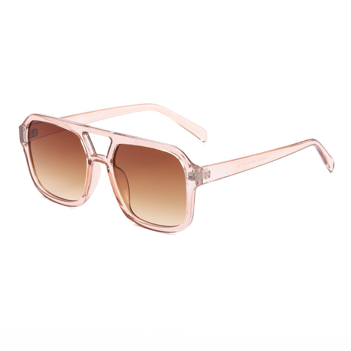 Ladies elegant square sunglasses with stylish pattern Stornfield