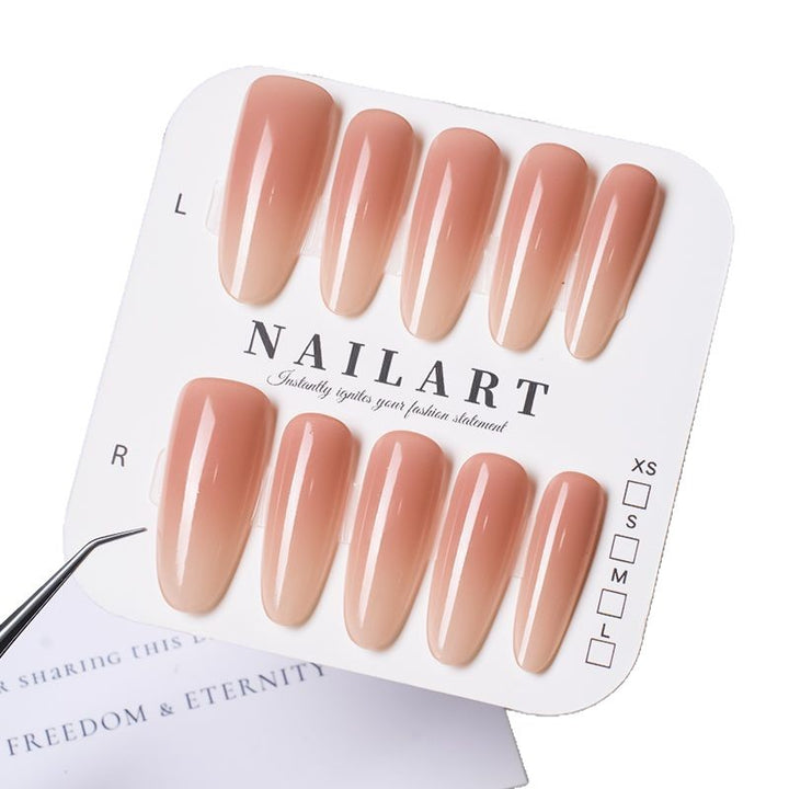 Artistic Gradient Stiletto Press-On Nails Stornfield