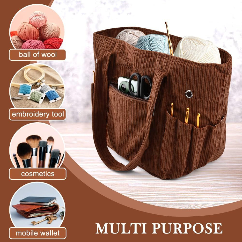 Functional storage bag with multiple outer pockets Stornfield