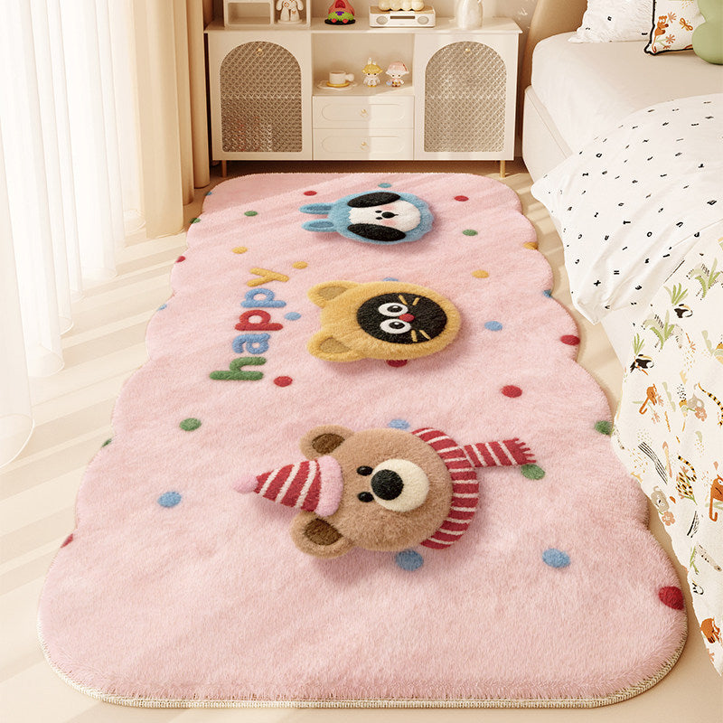 Cartoon-Themed Kids Area Rug