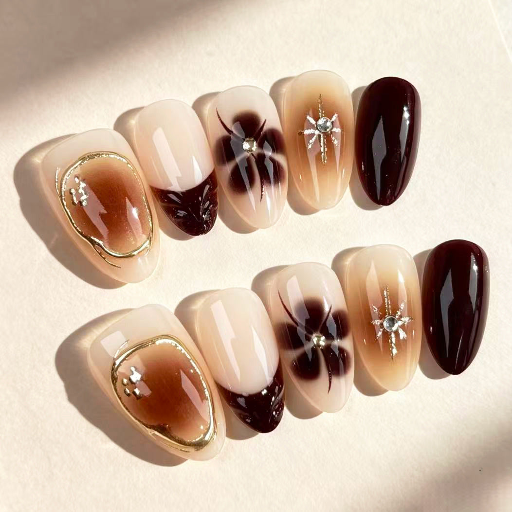 Luxury Press-On Nail Art Set 1790745644