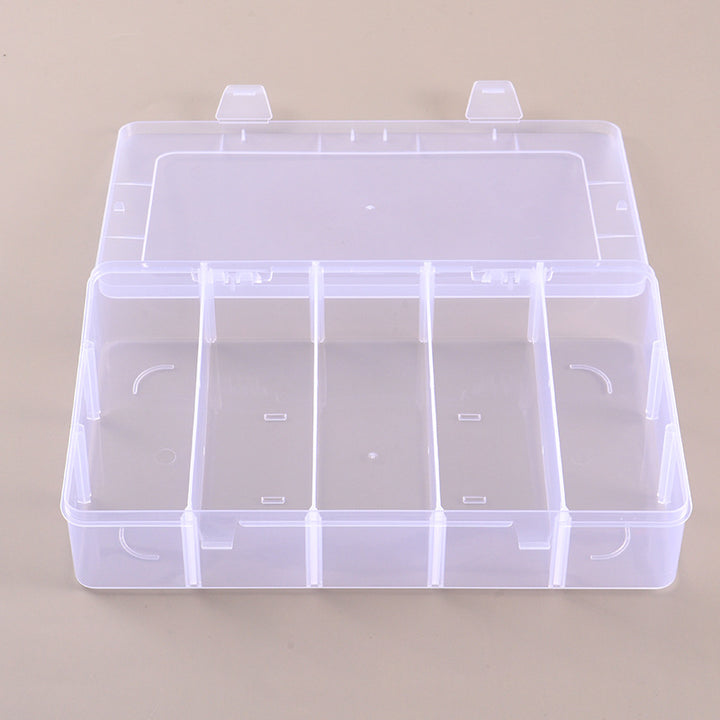 Transparent Multi-Division Craft Supply Organizer Stornfield