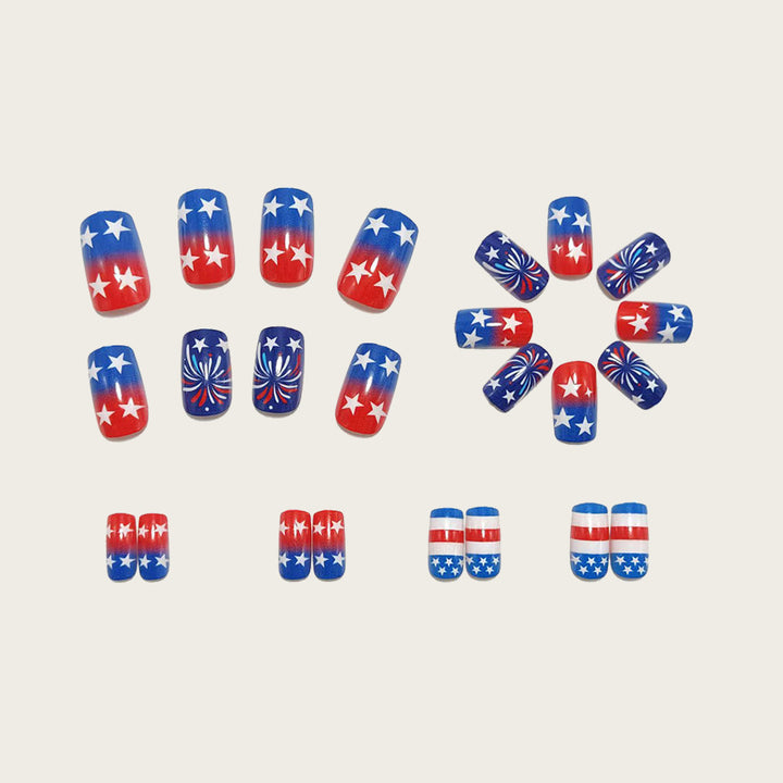 Creative Nail Art with Patriotic Designs Stornfield