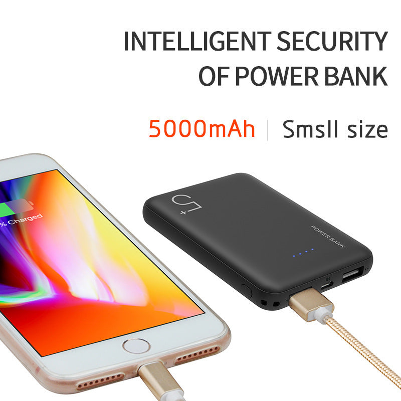 High-performance power bank with dual USB port and intelligent charging recognition Stornfield