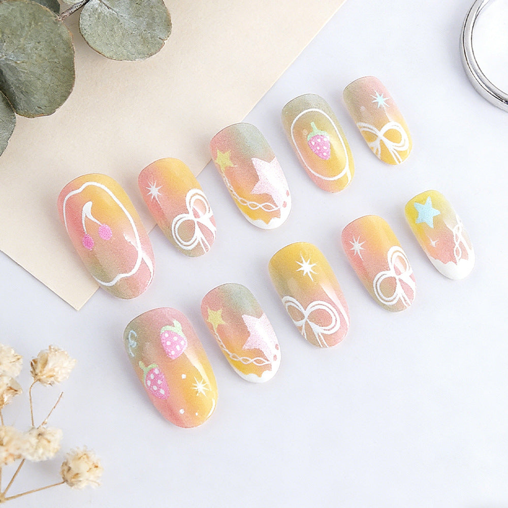Creative French Tip Nail Art Stornfield