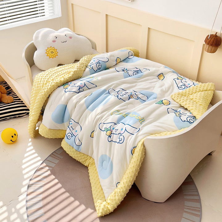 Girls cuddly blanket with versatile animal motif Stornfield