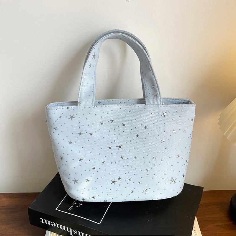 WoStar-Patterned Everyday Tote Bag Stornfield