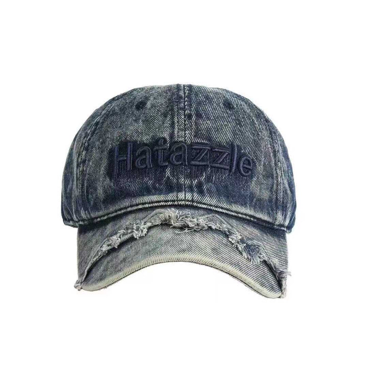 Men's Distressed Denim Baseball Cap Stornfield 1784270737