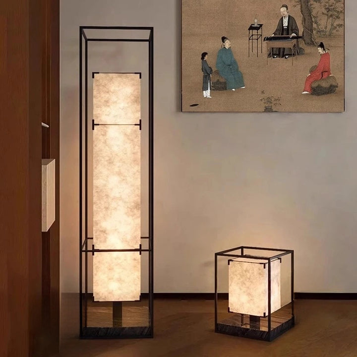 Contemporary Geometric Floor Lamp