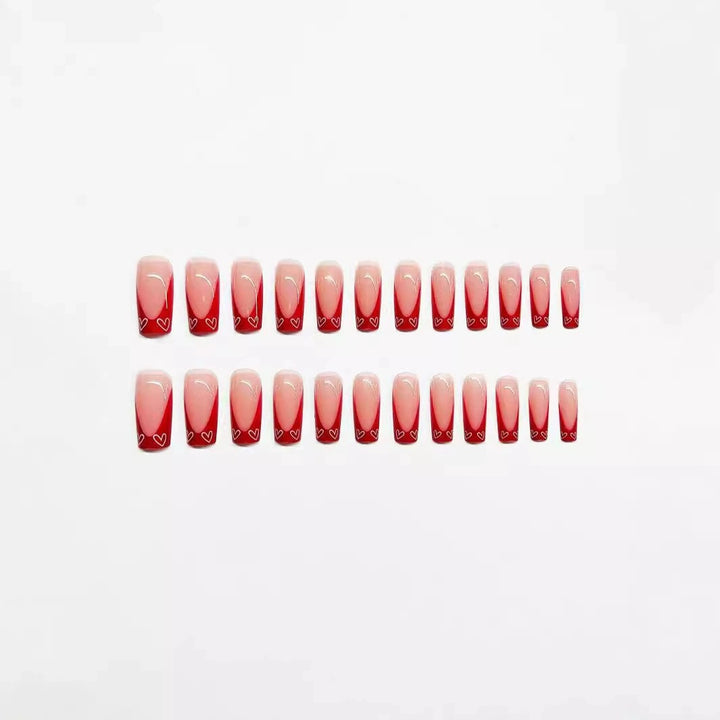 Elegant Double-Tip Press-On Nail Set Stornfield