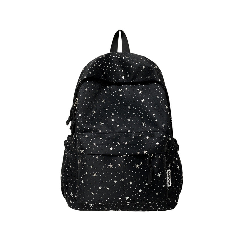 Star-Printed Casual Backpack Stornfield