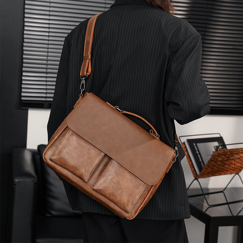 Stylish briefcase with multiple compartments Stornfield